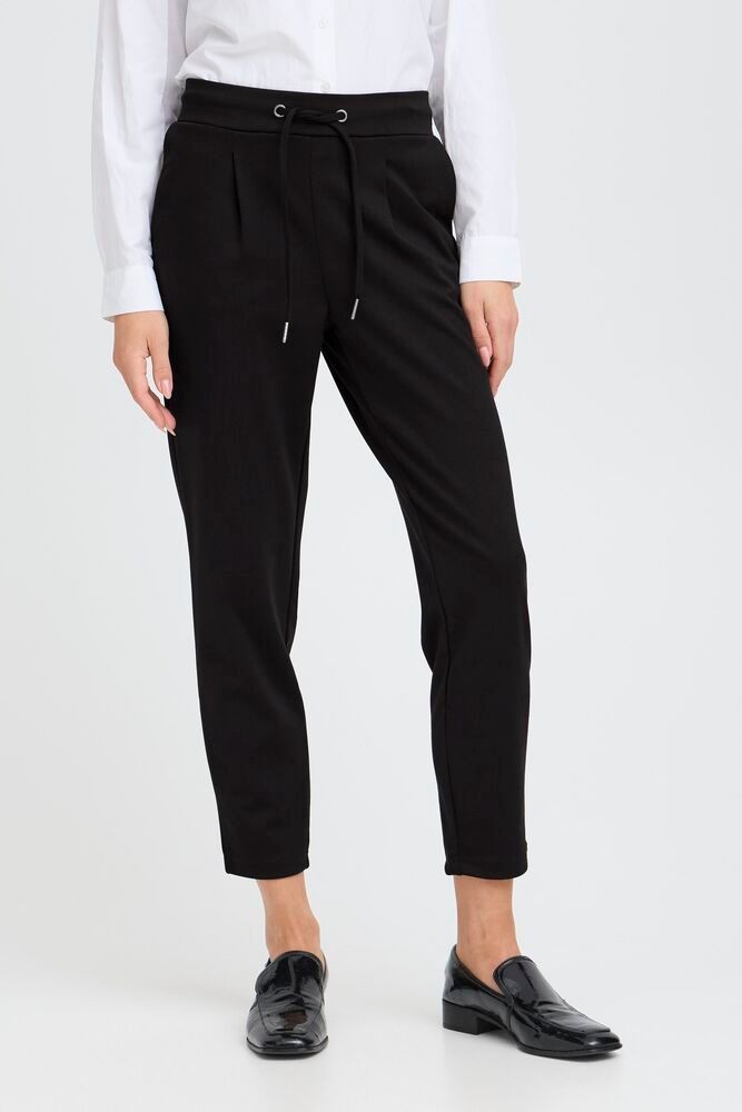 B.young | Rizetta Crop Pant | Black - Blossom Boutique Online  