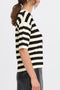 B.young | BYMMORLA | Black & White Stripe