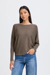 B.young | BYMMORLA Batwing Jumper | Walnut Brown