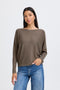 B.young | BYMMORLA Batwing Jumper | Walnut Brown