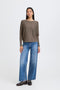 B.young | BYMMORLA Batwing Jumper | Walnut Brown