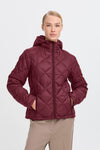B.young | BYBERTA Hood Jacket | Burgundy