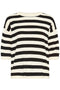 B.young | BYMMORLA | Black & White Stripe