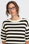 B.young | BYMMORLA | Black & White Stripe
