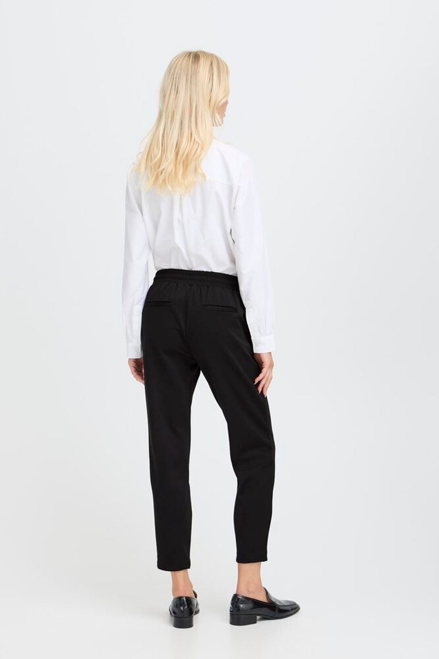 B.young | Rizetta Crop Pant | Black - Blossom Boutique Online  