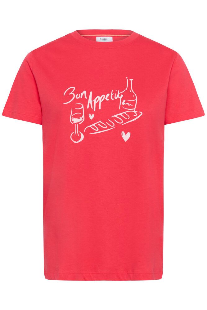 Saint Tropez | PemilioSZ T-shirt | Geranium - Pink - Blossom Boutique Online  