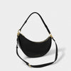 Asha Half Moon Bag | Black