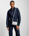 Katie Loxton | Arden Braided Mini Bag | Silver
