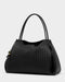 Katie Loxton | Nova Hand Woven Large Shoulder Bag | Black