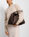 Katie Loxton | Nova Hand Woven Large Shoulder Bag | Chocolate