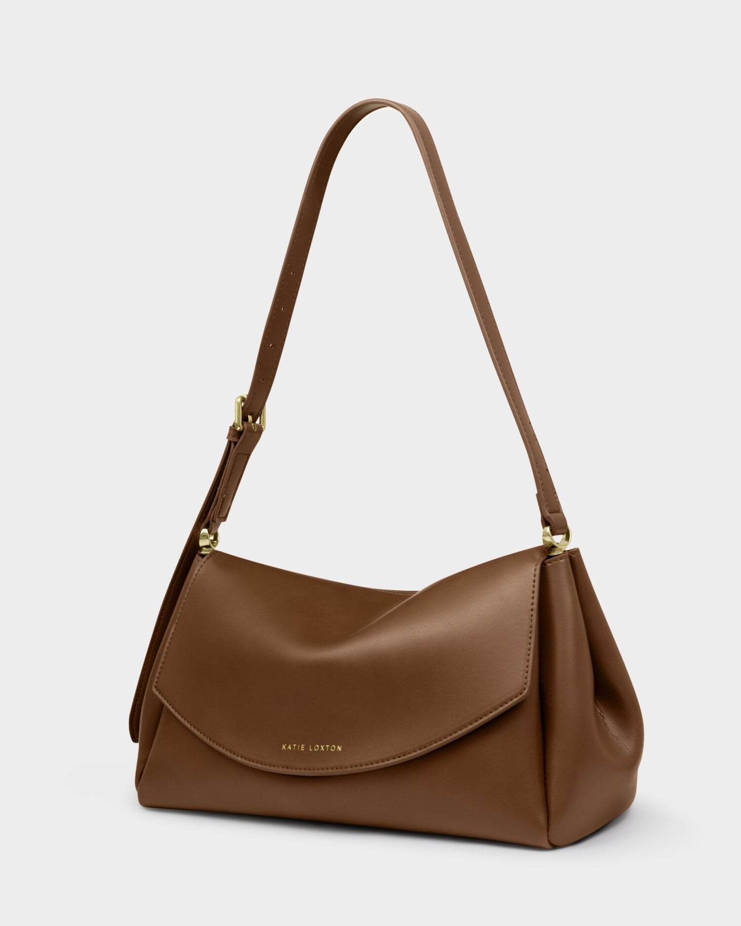 Katie Loxton | Sloane Shoulder Bag | Dark Chocolate - Blossom Boutique Online  
