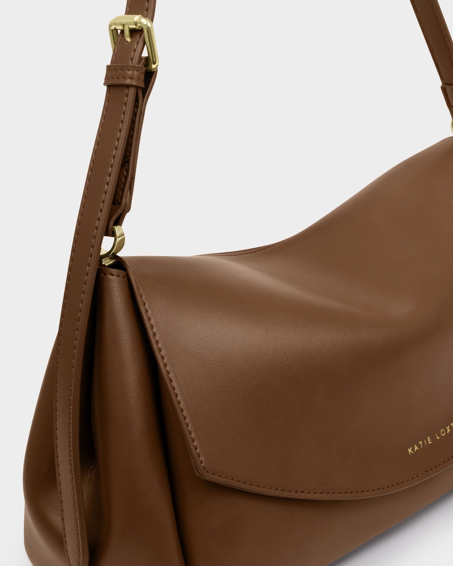 Katie Loxton | Sloane Shoulder Bag | Dark Chocolate - Blossom Boutique Online  