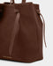 Katie Loxton | Celina Suedette Bucket Bag | Dark Chocolate