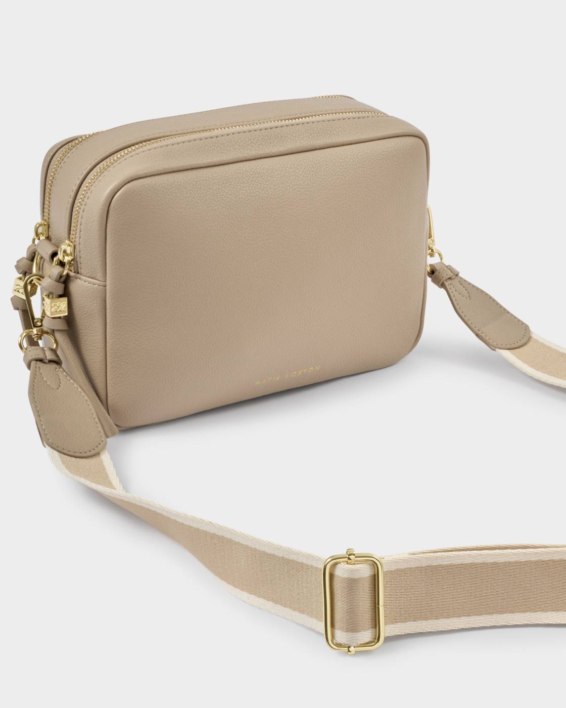 Katie Loxton | Lottie Large Crossbody Bag | Light Taupe