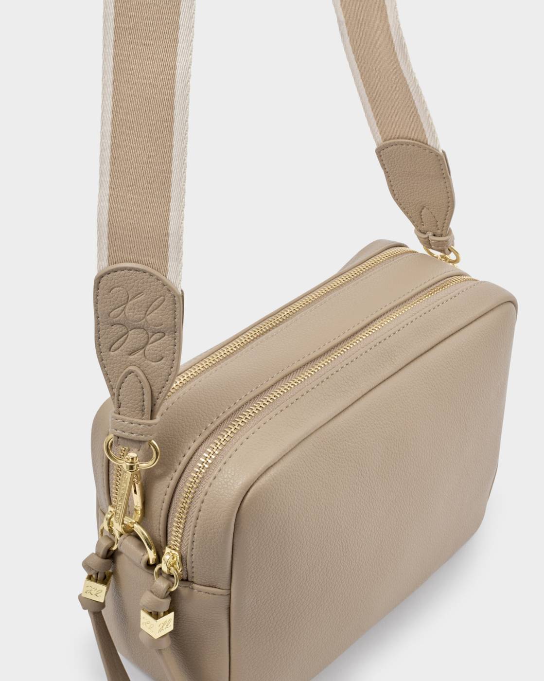 Katie Loxton | Lottie Large Crossbody Bag | Light Taupe