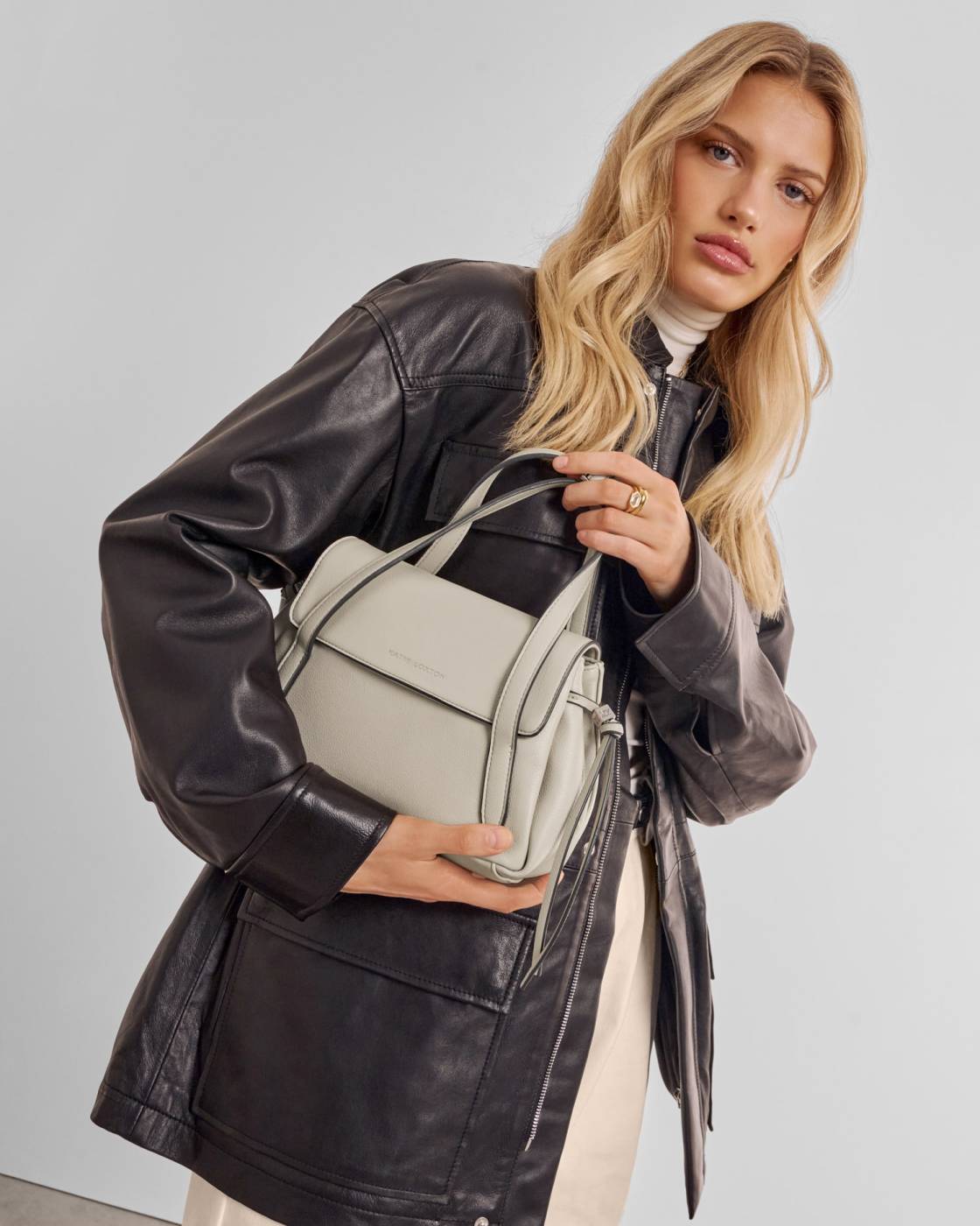 Katie Loxton | Alyssa Top Handle Bag | Cloud Taupe