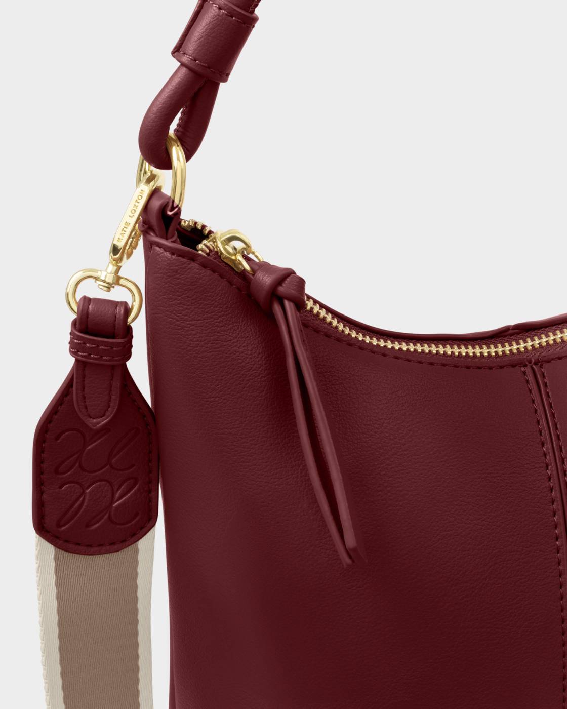 Katie Loxton | Hallie Satchel Bag | Cherry