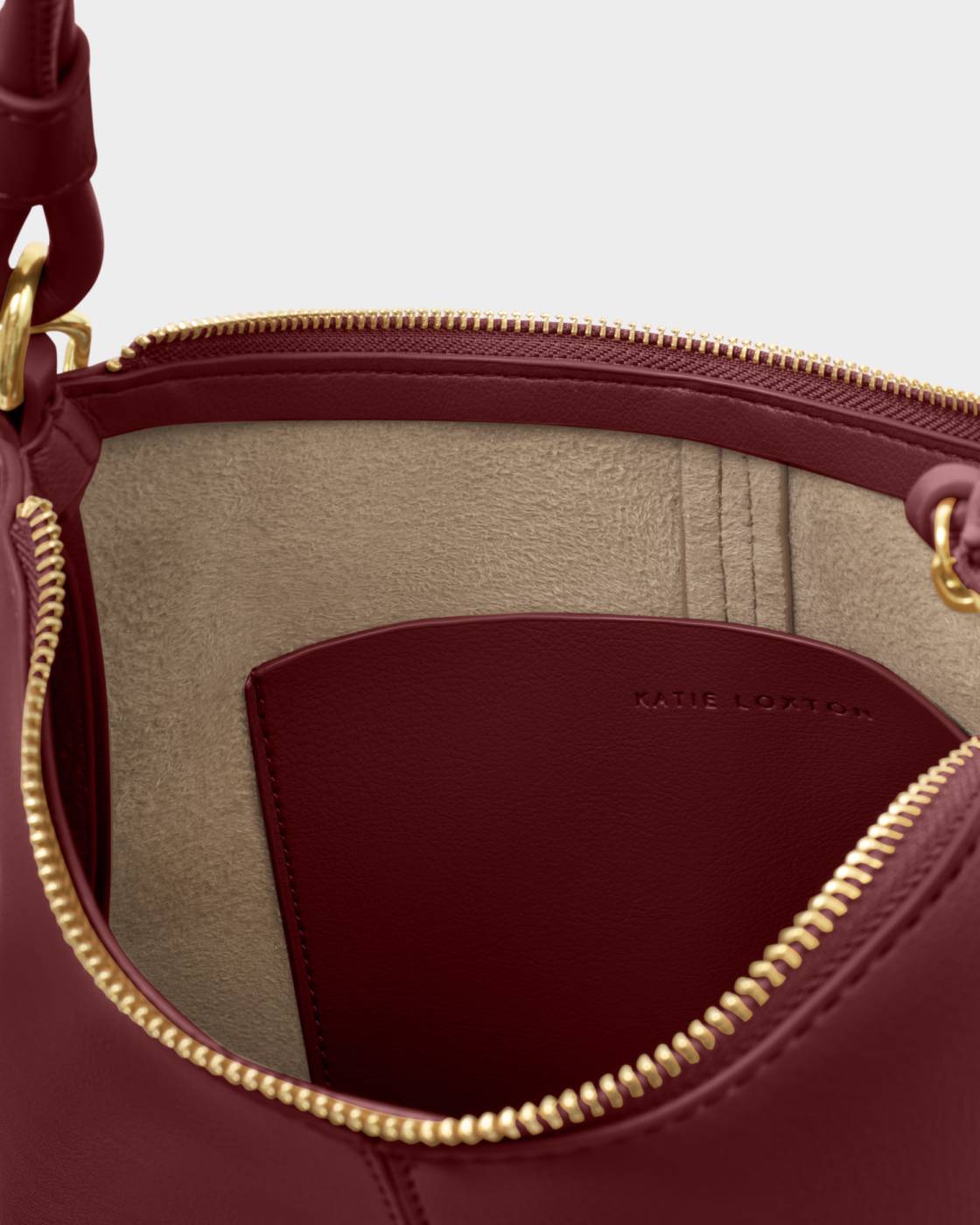 Katie Loxton | Hallie Satchel Bag | Cherry