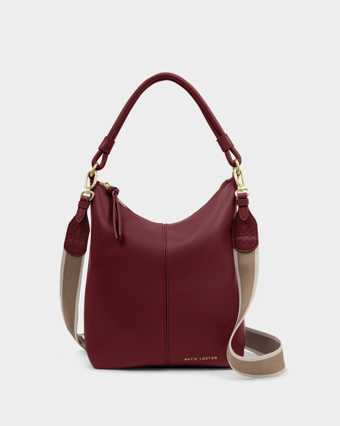 Katie Loxton | Hallie Satchel Bag | Cherry