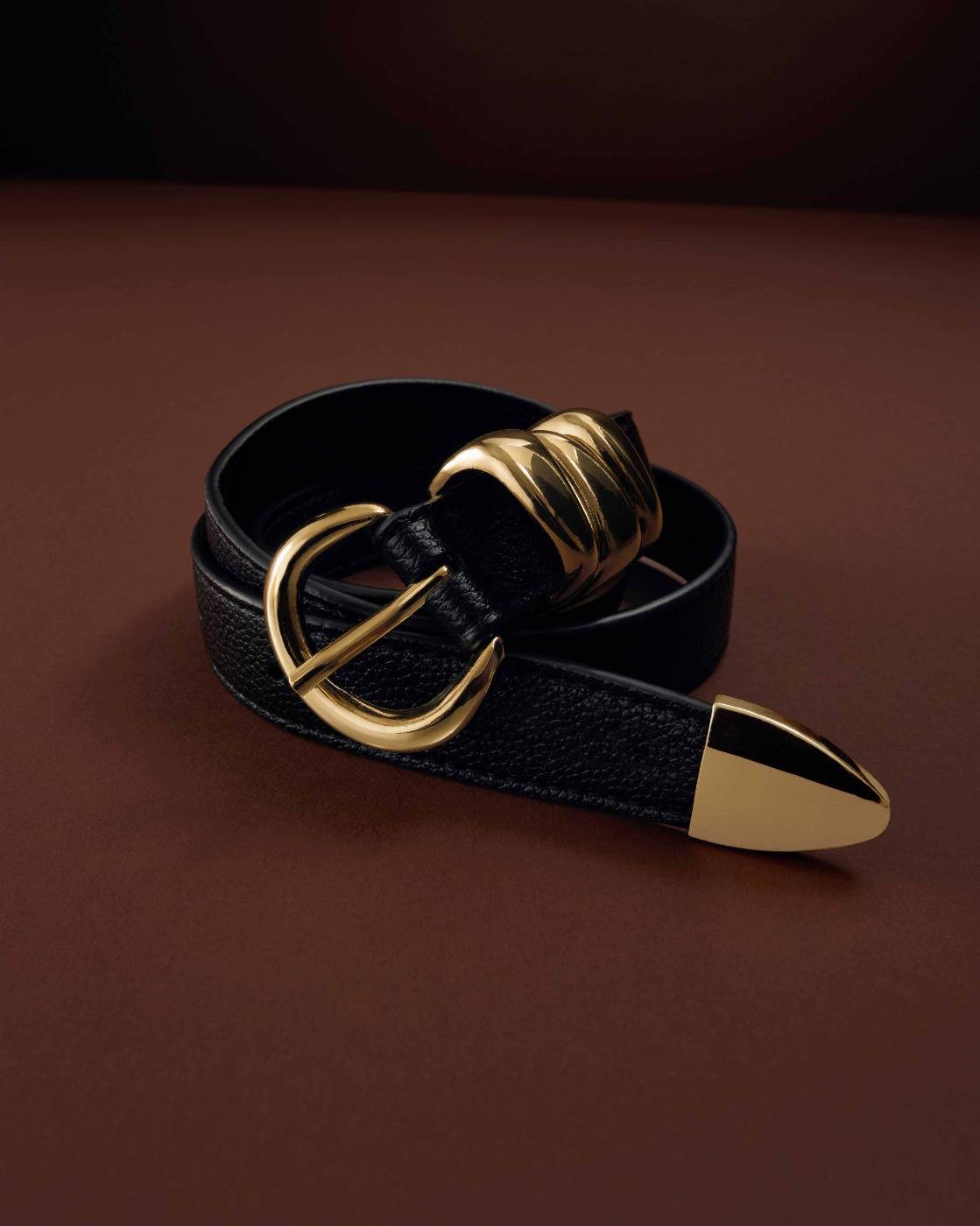 Katie Loxton | Belt with Organic Loops | Black