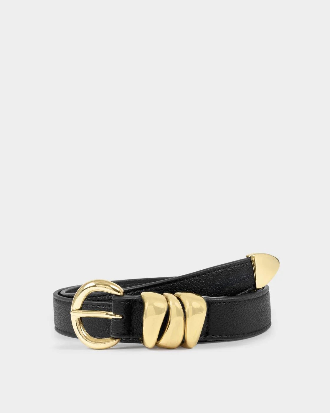 Katie Loxton | Belt with Organic Loops | Black