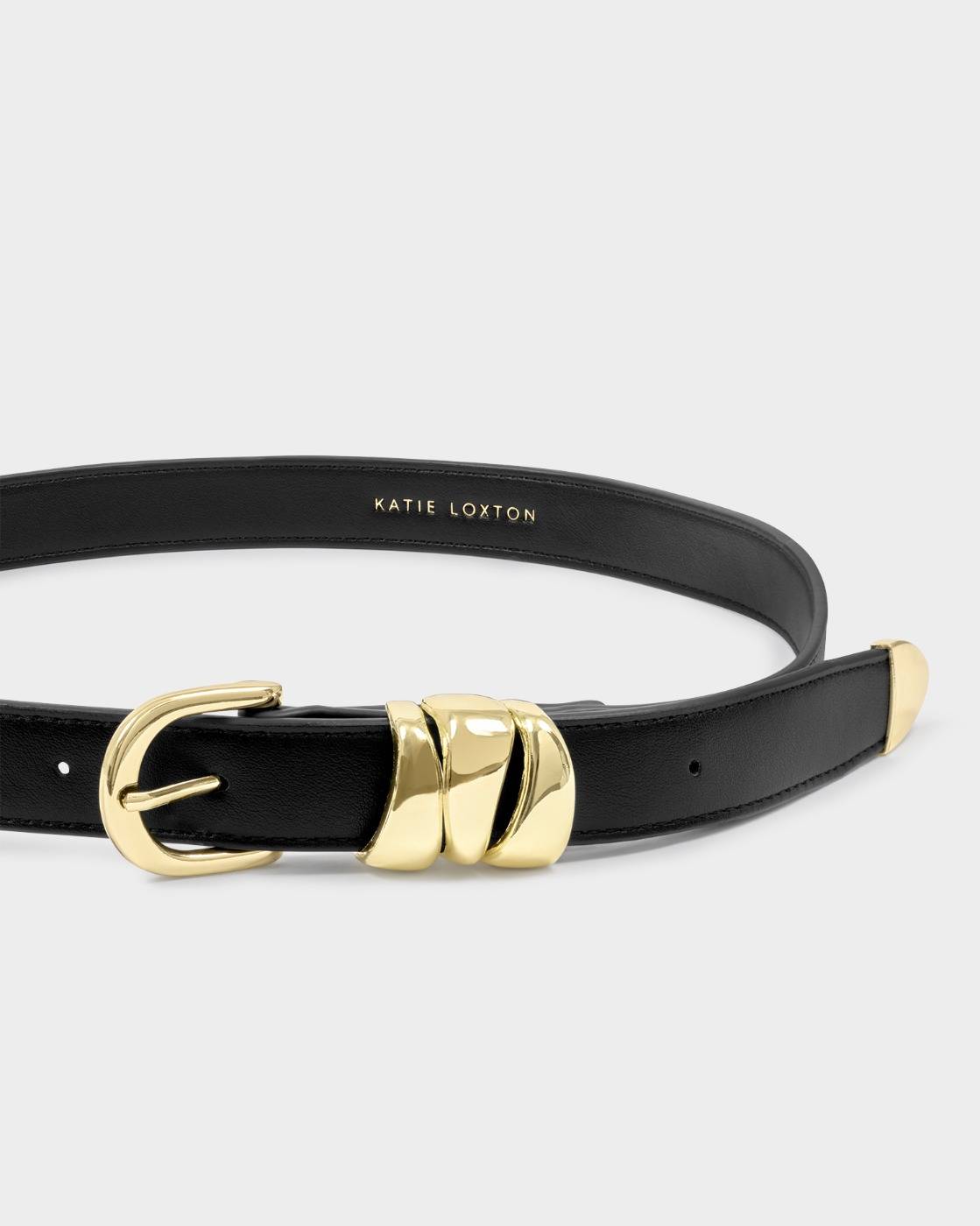 Katie Loxton | Belt with Organic Loops | Black