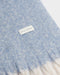 Katie Loxton | Recycled Checked Tassel Scarf | Blue & Mink