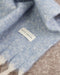 Katie Loxton | Recycled Checked Tassel Scarf | Blue & Mink