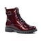 Lunar |  Parlour Patent Ankle Boot | Burgundy