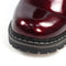 Lunar | Parlour Patent Ankle Boot | Burgundy