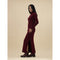 Lunar | Parlour Patent Ankle Boot | Burgundy