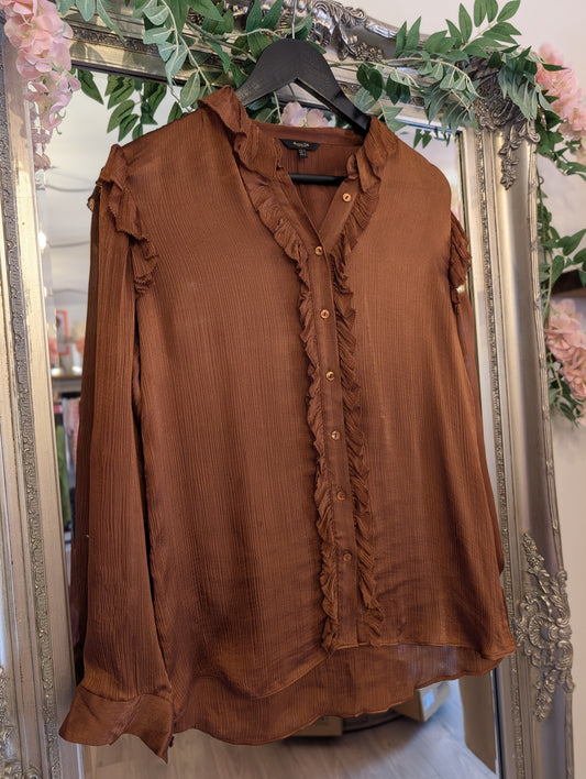 Pre-Loved | Massimo Dutti Blouse | 36 (UK 10)