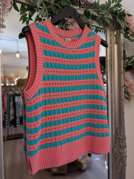 Pre-loved | Barbour Tank Top | Size 10 (Generous fit)