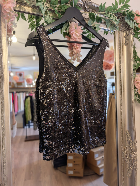Pre-Loved | Selected Femme Sequin Top | XS