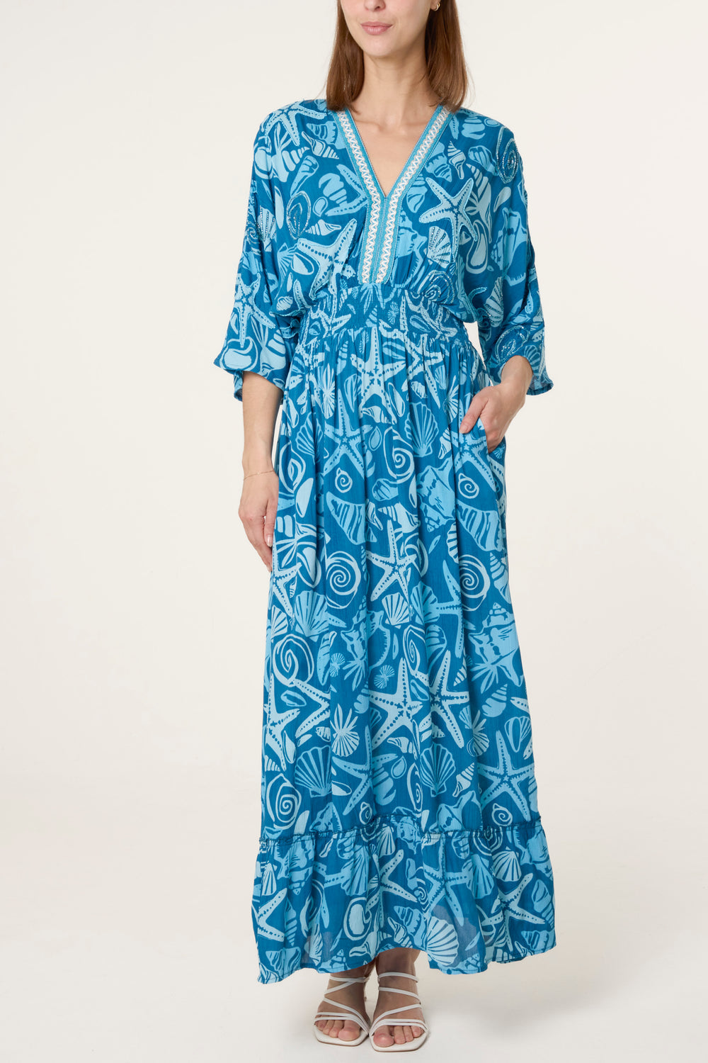 Embellished Maxi Dress