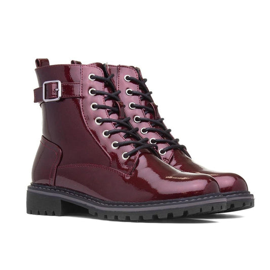 Lunar | Parlour Ankle Boot | Burgundy