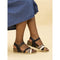 Lunar | Selina Sandal | Black