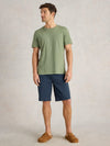 White Stuff | Abersoch Short Sleeve Tee | Green