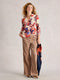 White Stuff | Sophie Printed Shirt | Ivory Multi