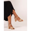 Lunar | Utah Block Heel Sandal | Gold