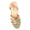 Lunar | Utah Block Heel Sandal | Gold
