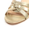 Lunar | Utah Gold Block Heel Sandal