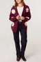 Made In Italy | Daisy Cardigan | Berry