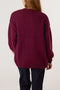 Made In Italy | Daisy Cardigan | Berry
